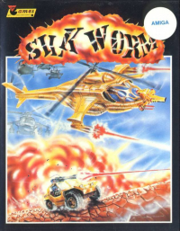 Silkworm Amiga  box art